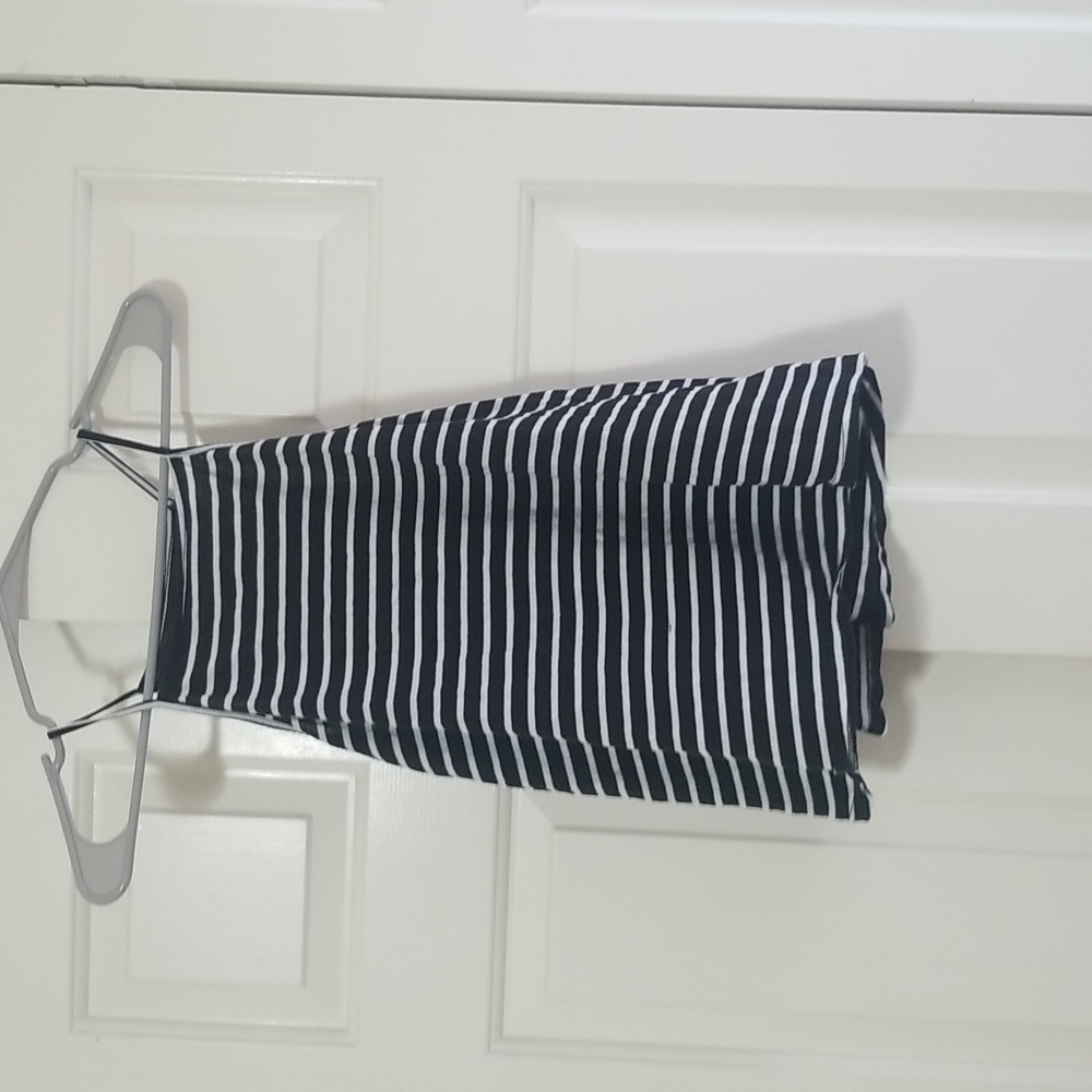 Black and White Tank top